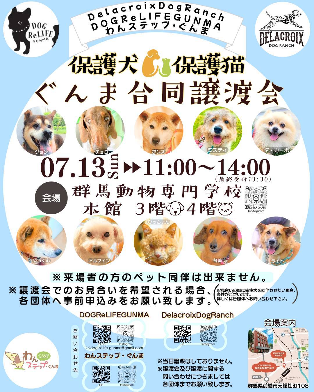 ぐんま合同譲渡会